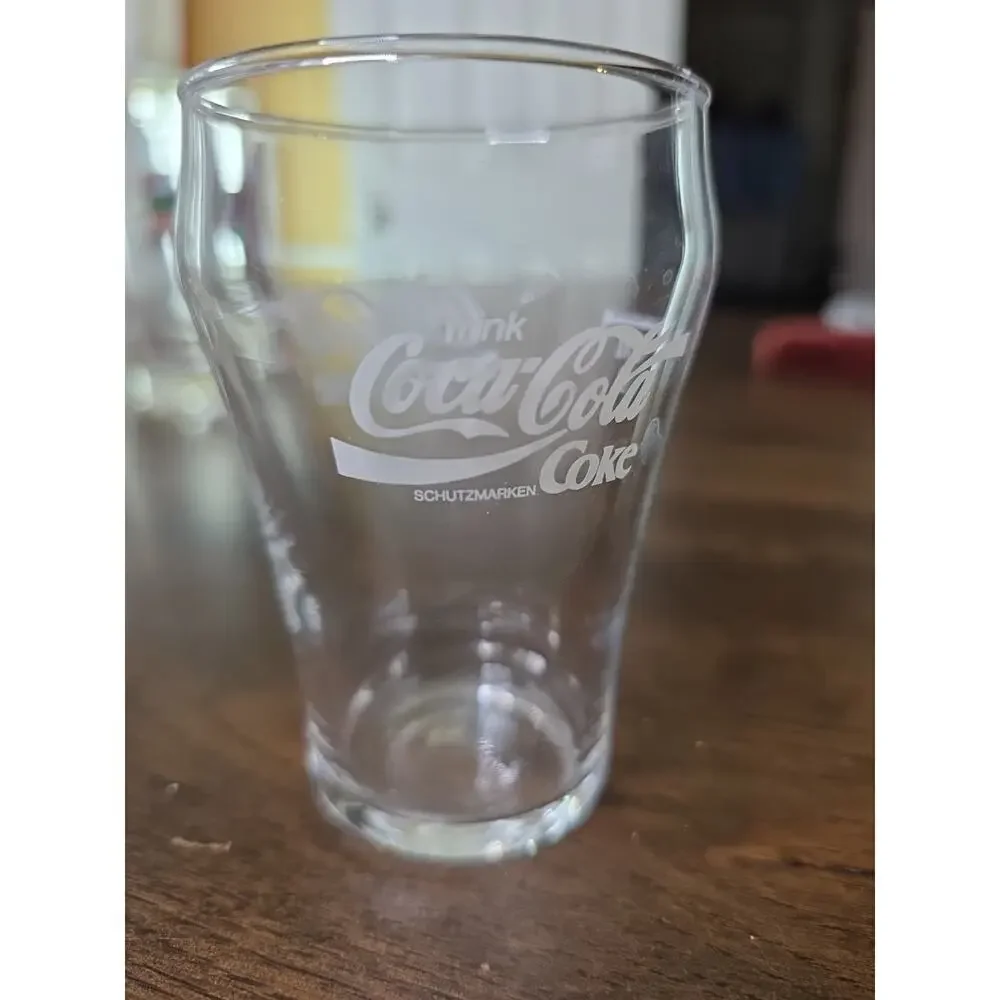 Vtg Trink Coca-Cola Coke Koffeinhaltig German 3-3/4
